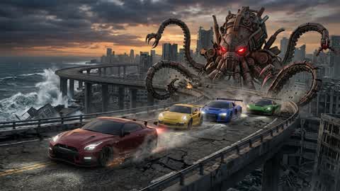 Rage of the Mecha-Octopus!