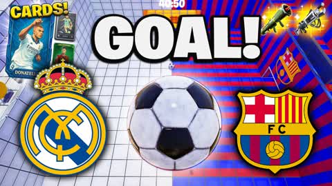 🏆GOAL BARCA VS REAL FOOTBALL CRAZY UNC