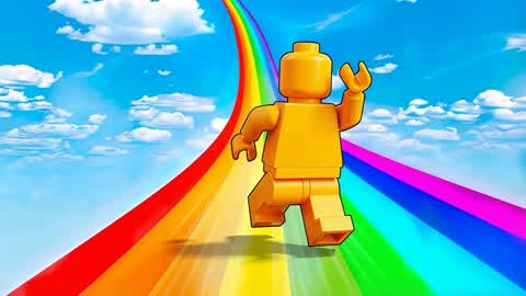 EASY BRICK PARKOUR 🌈