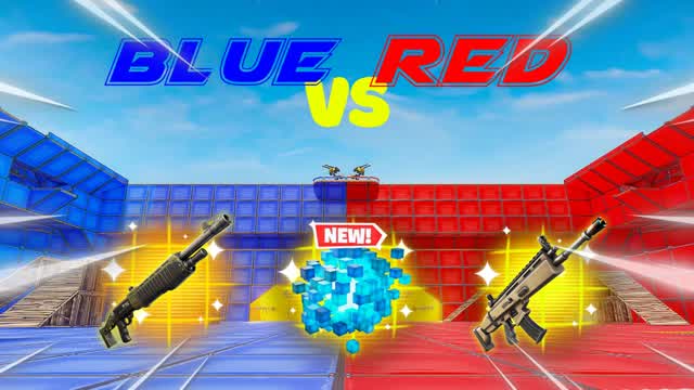 LUCKY CRAZY RED VS BLUE🔴🔵