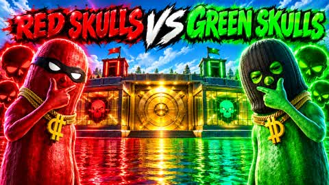 🔴 RED SKULLS vs GREEN SKULLS 🟢