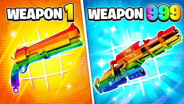 CRAZY CHAOTIC GUN GAME ⭐ ONE SHOT