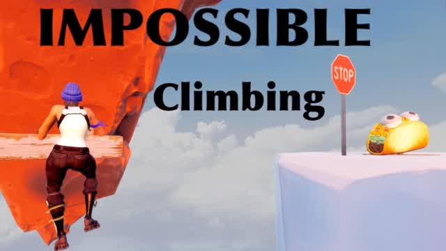 IMPOSSIBLE Climbing Game in fortnite