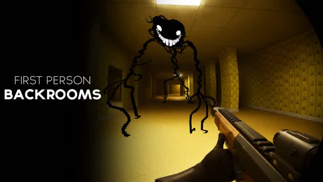 FIRST PERSON BACKROOMS GUN GAME
