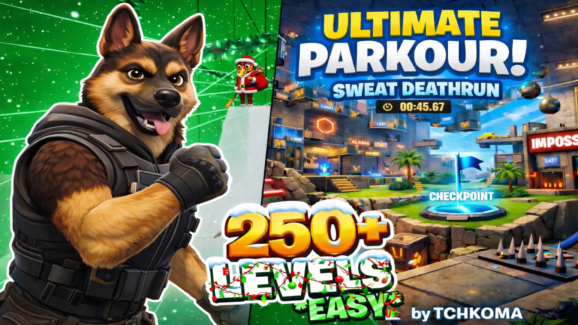 Ultimate Parkour Deathrun +250 Level