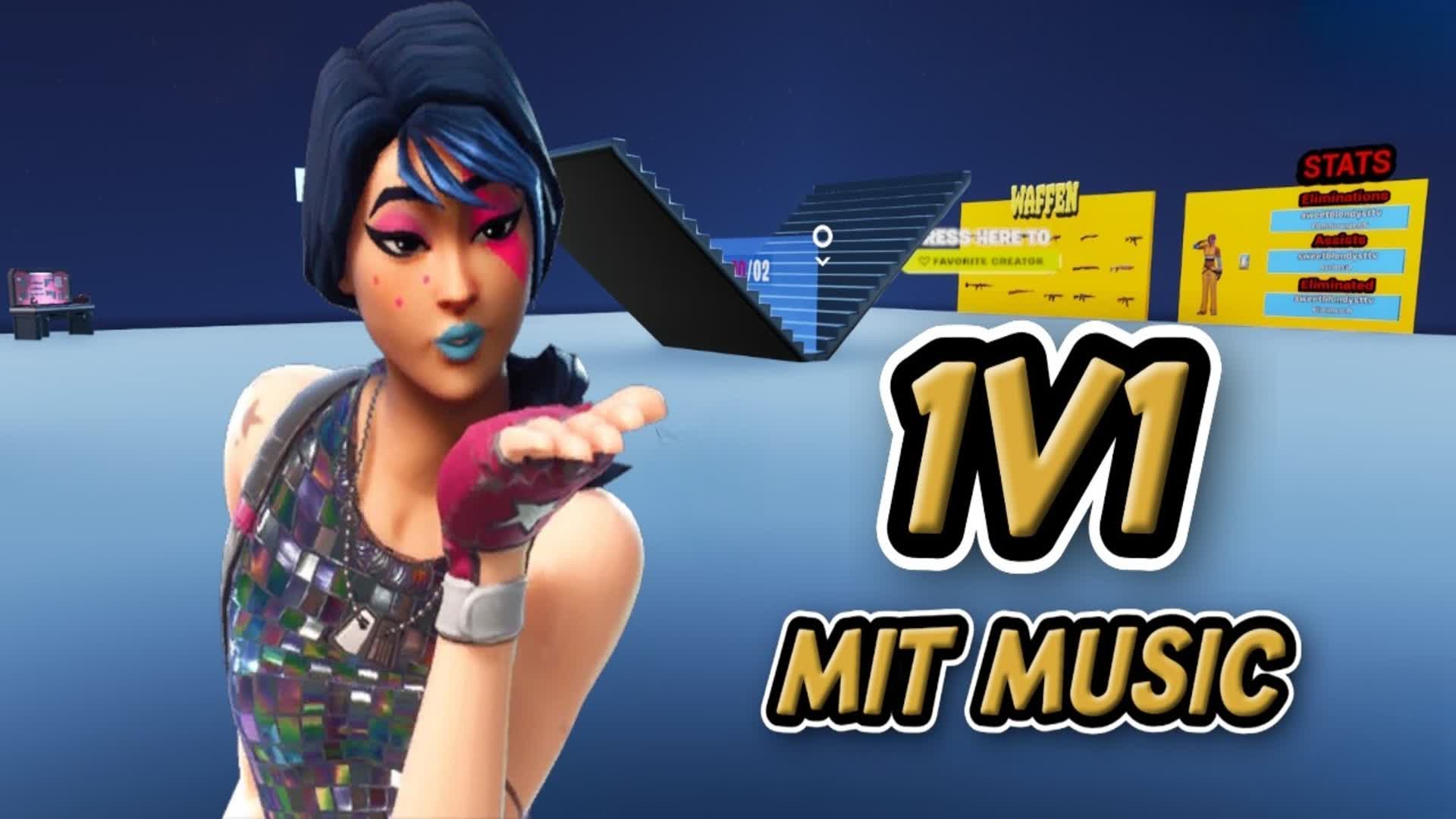 1v1 FIGHT MAP MIT MUSIC