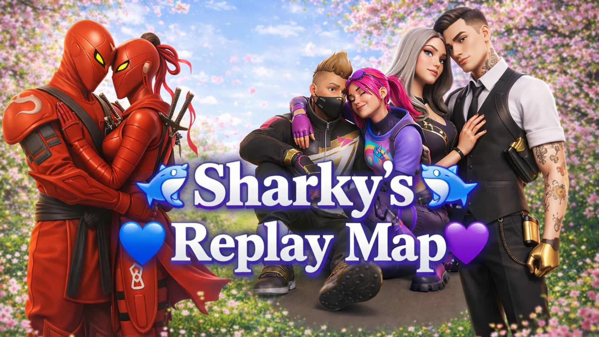 🦈Sharky’s🦈💙Replay Map💜