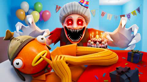 GRANDMA BIRTHDAY ESCAPE🚪 FALL GUYS