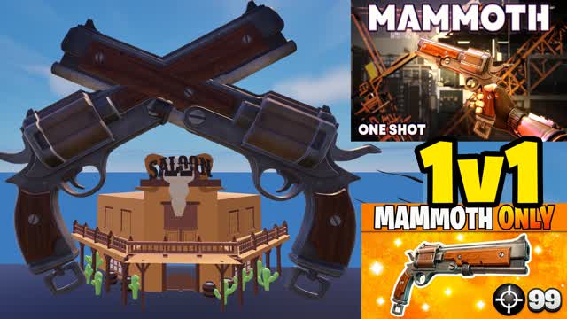 FIRST PERSON 1v1 MAMMOTH MEME ONE SHOT🎯