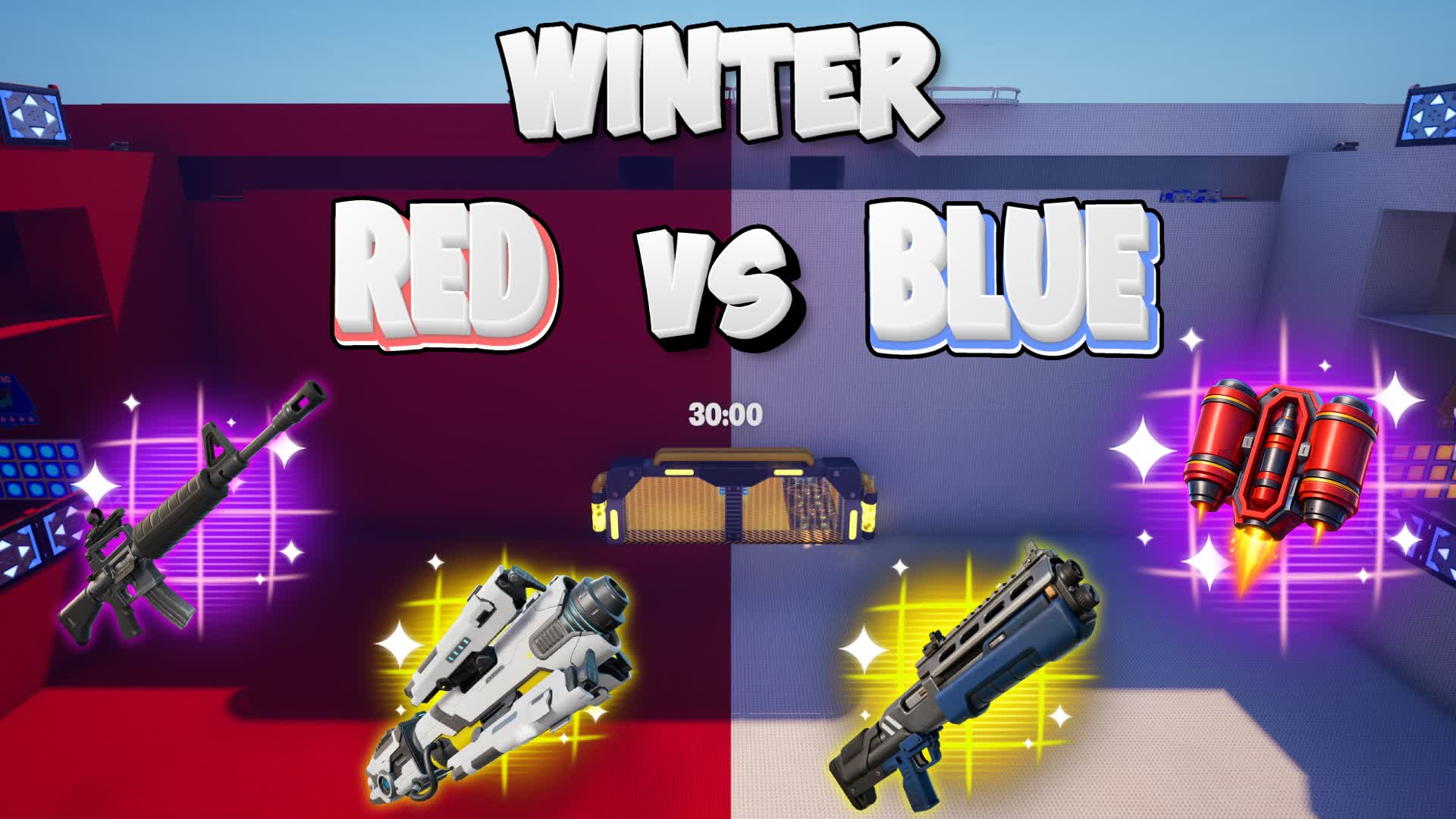 WINTER RANKED🔴🔵 RED VS BLUE