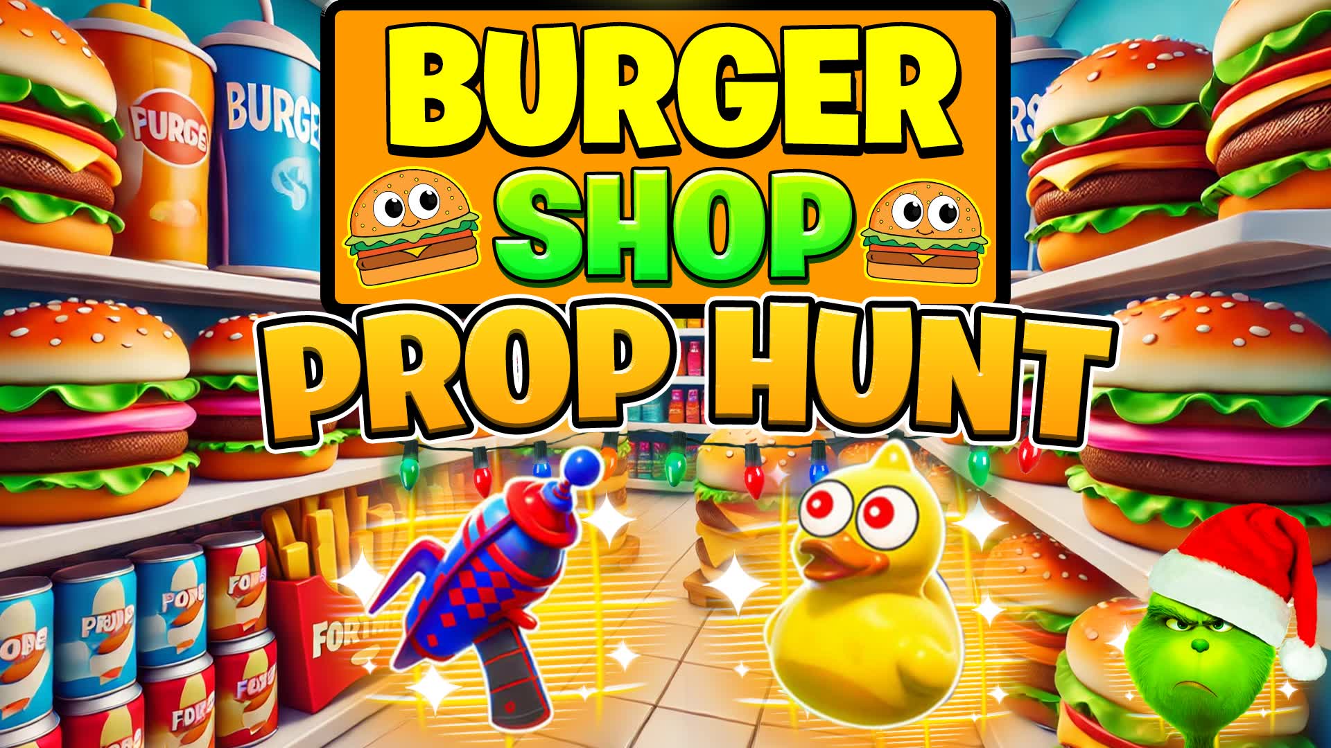 BURGER SHOP PROP HUNT🍔