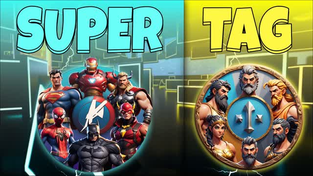 SUPER TAG 🔵 vs 🟡