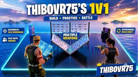 1v1 build fight map