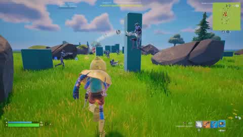 Close range fight vs bots