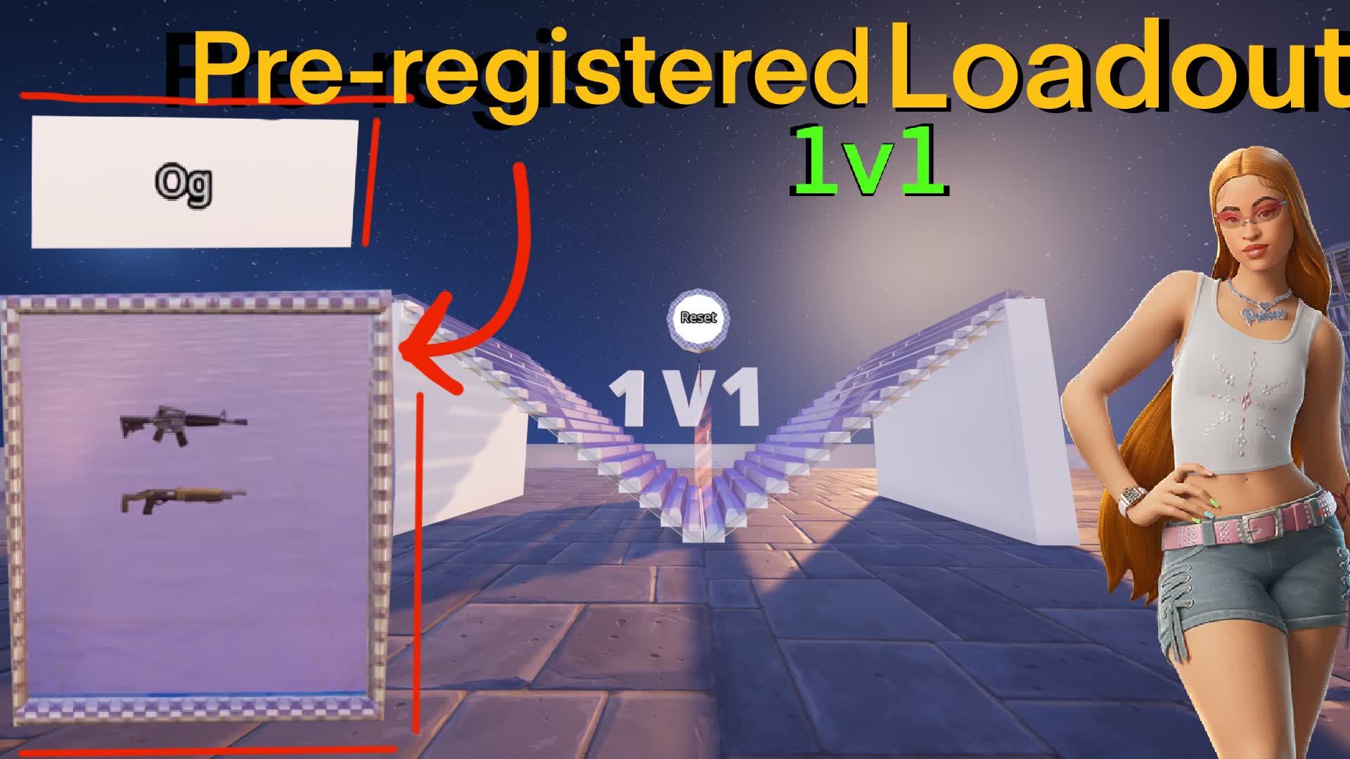 1V1 BuildFight Loadoat
