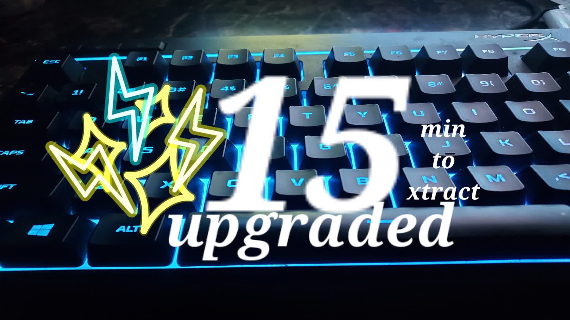 抽出まであと15分：アップグレード済み