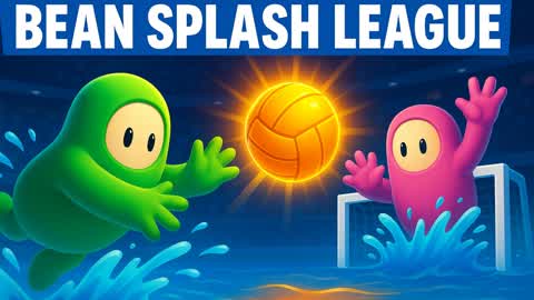 BEAN SPLASH LEAGUE RED VS BLUE FALL GUYS