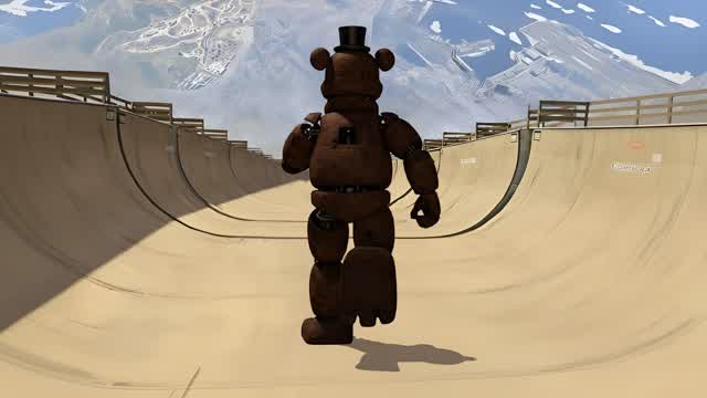 FNAF - FREDDY MEGA RAMP
