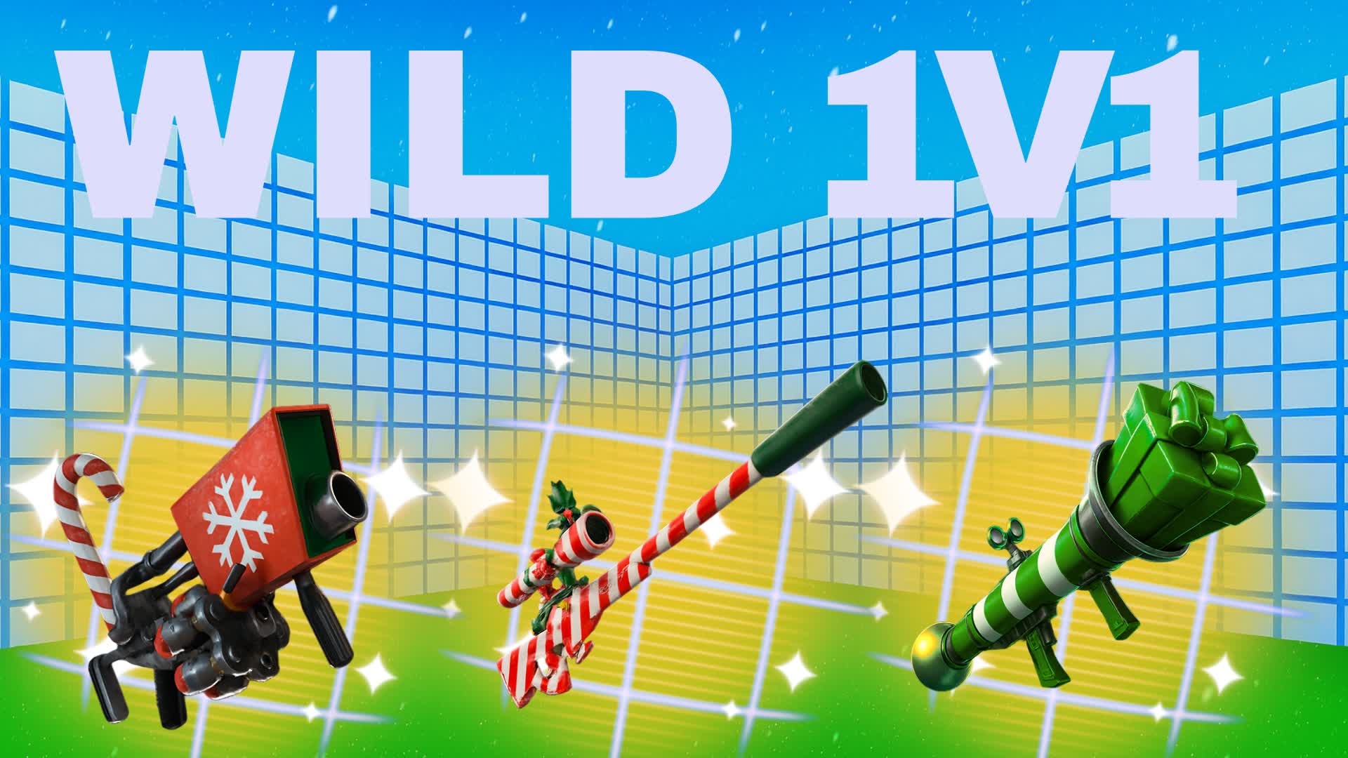 WILD 1V1 FFA CHRISTMAS🎄-  ALL GUNS 🎯