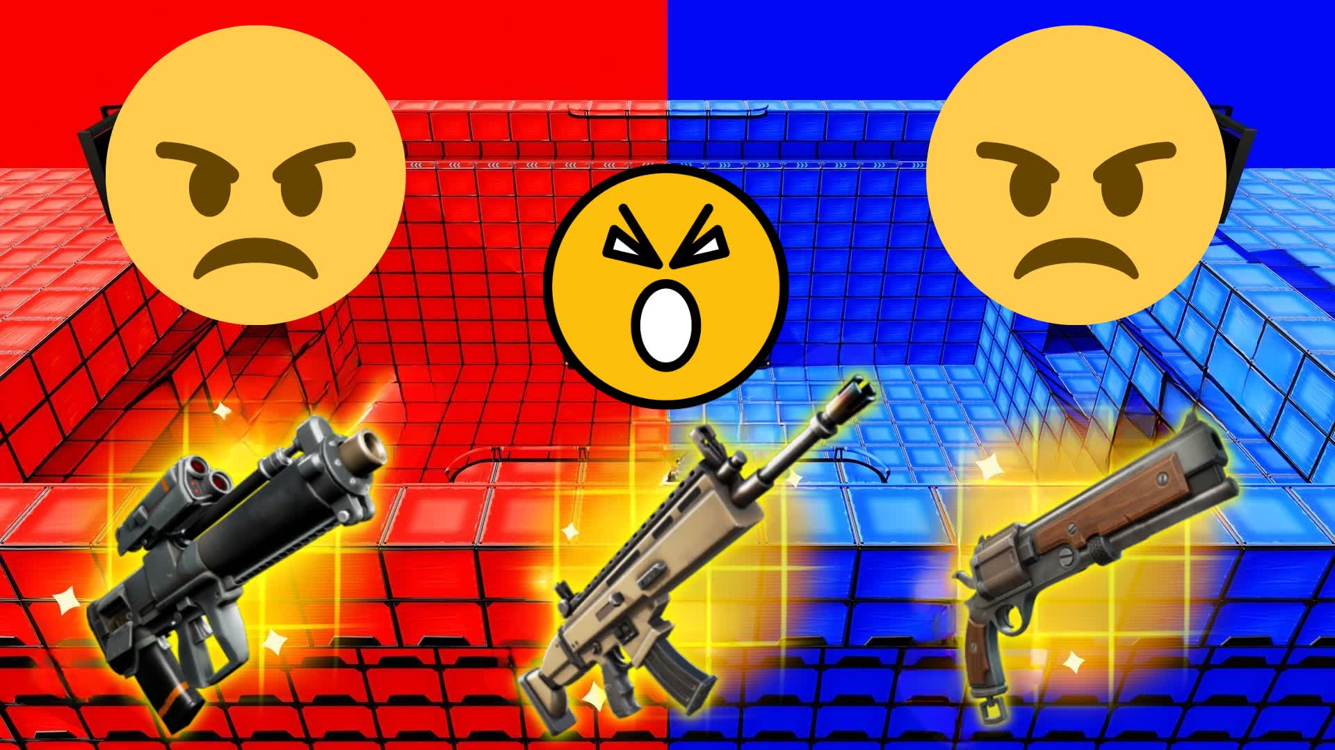 ANGER RED VS BLUE 🔴🔵