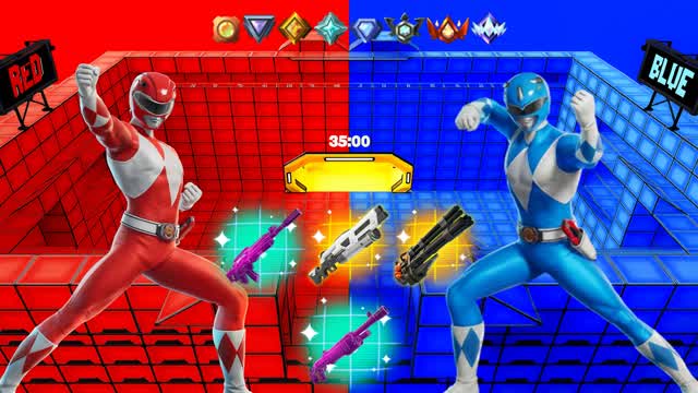 TOP RANGER RED VS BLUE 🔴🔵