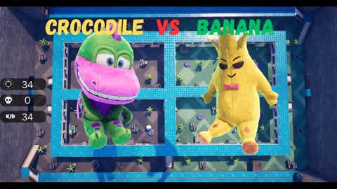 Crocodile vs Banana ⭐ Classic