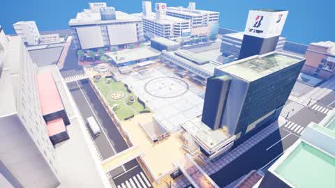Niigata Bandai Bus Center Battle Royale Exploration Mode