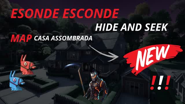 Esconde Esconde na Casa Assombrda
