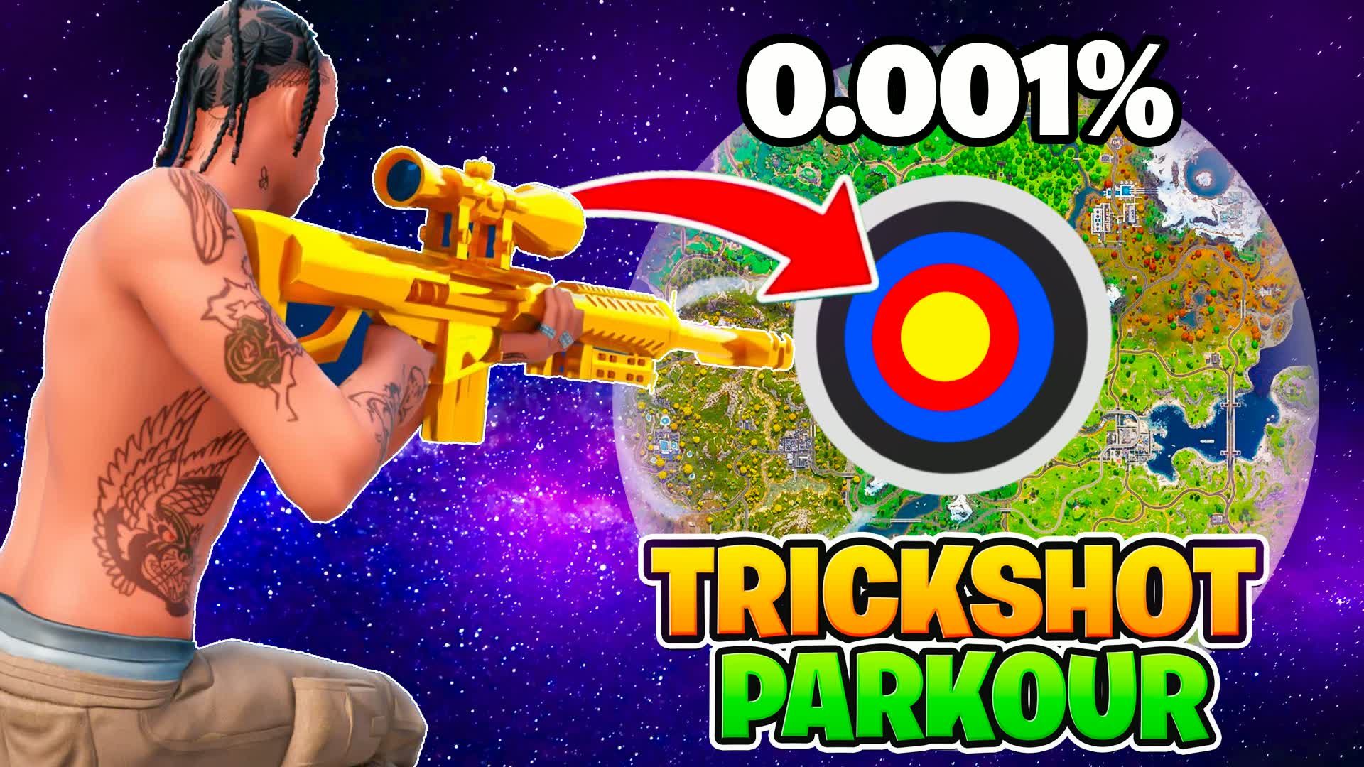 ULTRA TRICKSHOT PARKOUR🎯100 LEVELS!