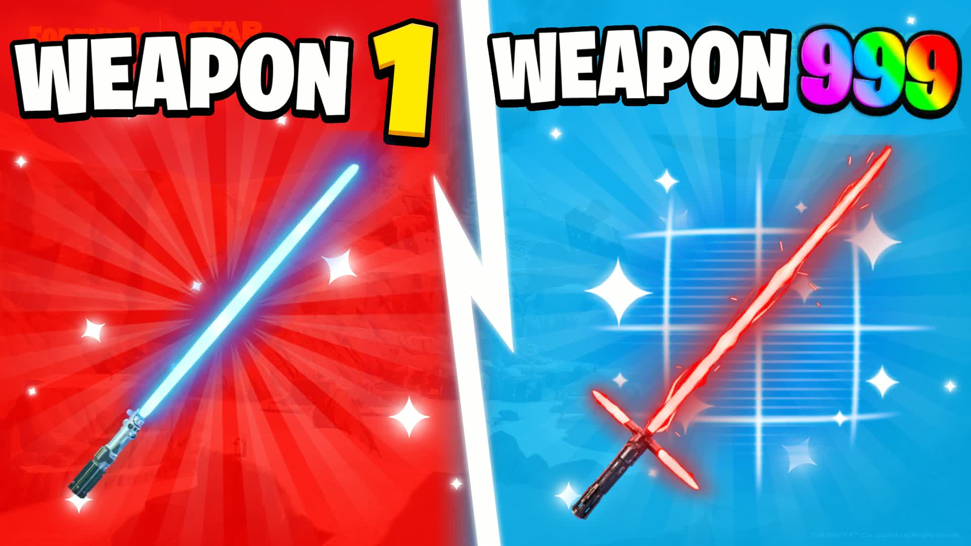 ⭐STAR WARS SUPER GUN GAME  🤣 ONE SHOT ✨