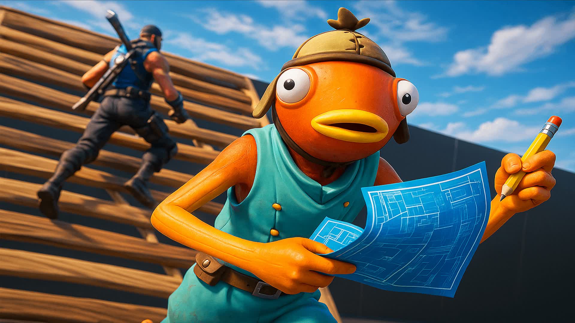 Simplistic 1v1 Map 7486-1960-5802 by febsho - Fortnite