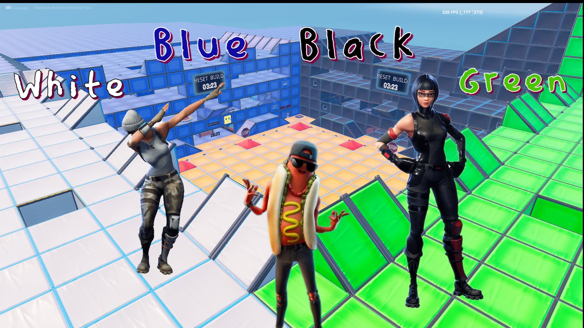 EXTREM黒 vs白🖤🤍💙💚