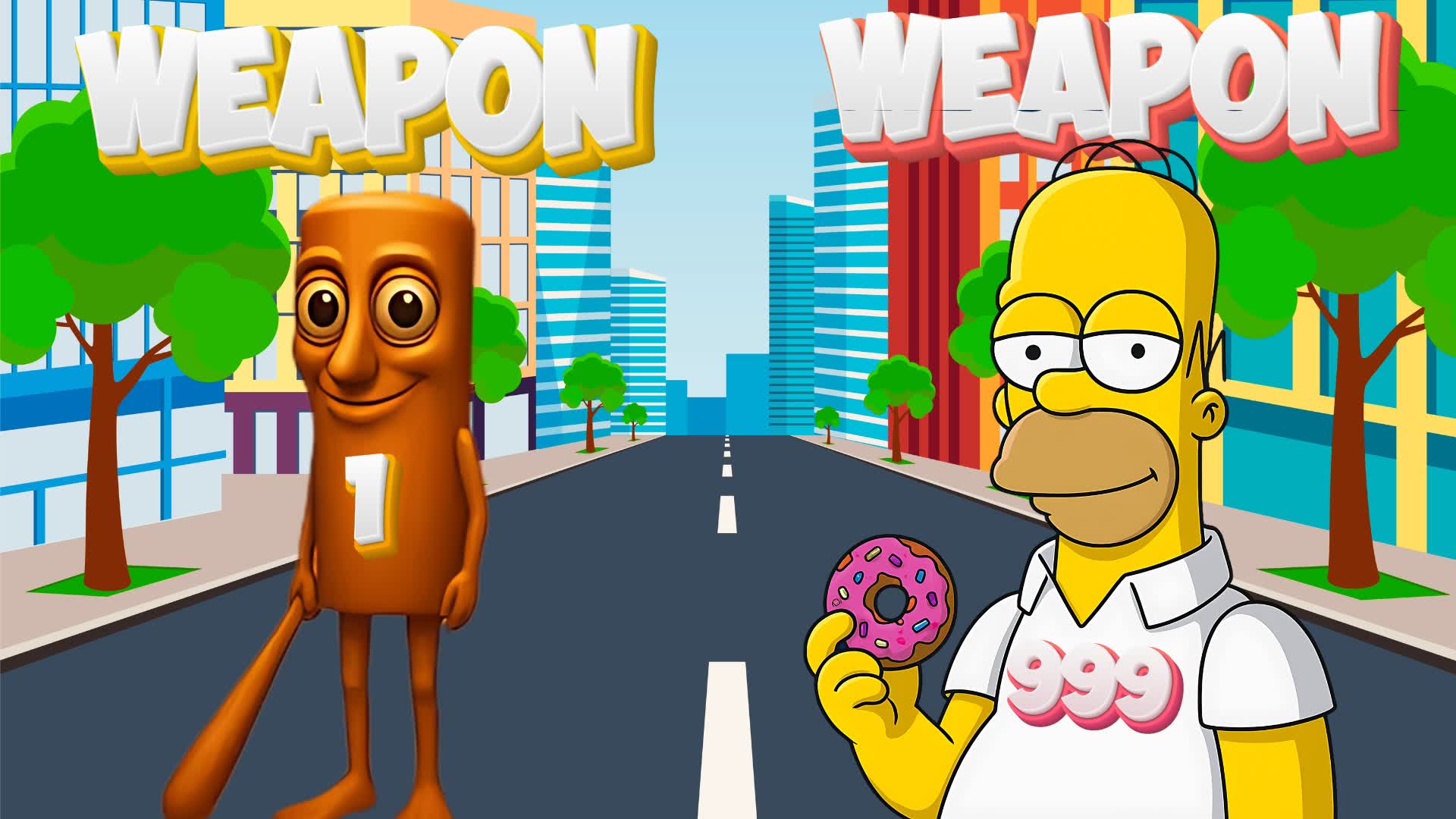 HOMER TUNG GUN GAME FIRST PERSON