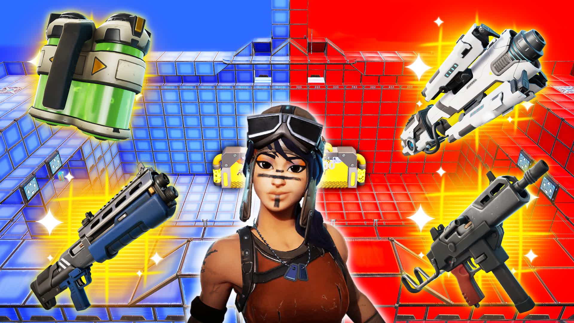 🔵ブルー対レッド🔴スーパークレイジーパワー