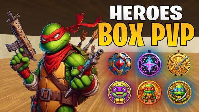 🔴HERO TURTLE WARS BOX PVP📦