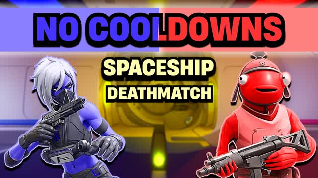 NO COOLDOWNS🔥-🔴SPACE TEAM DEATHMATCH🔵