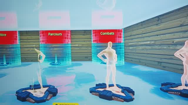 Parcour + combats + étape des vitres