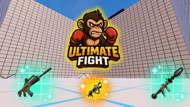 ULTIMATE FIGHT 1V1 MAP | FFA EVERY GUNS