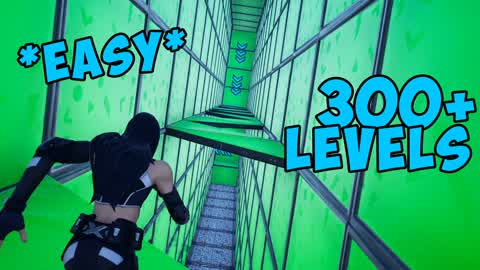 🥑GREEN EASY PARKOUR 300+