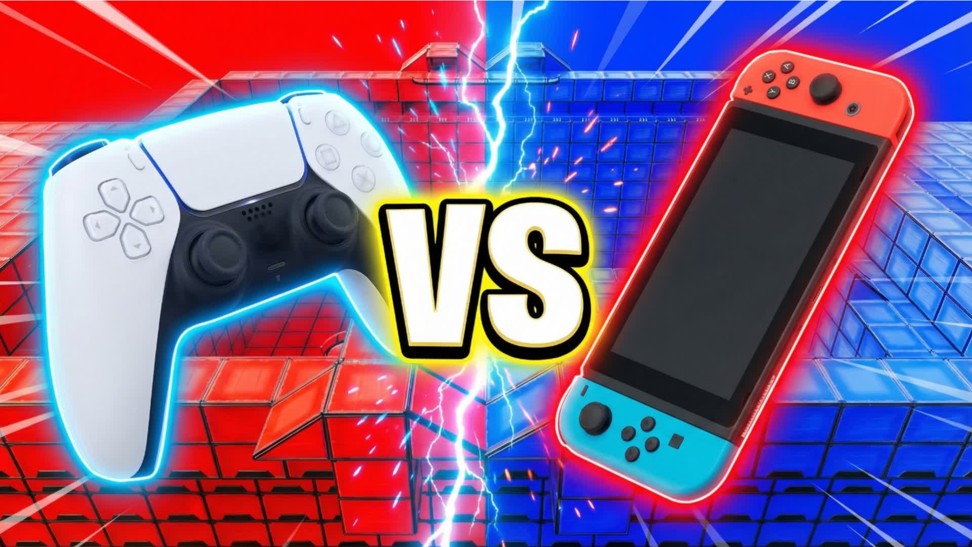 MEGA PS5 VS SWITCH レッド VS ブルー NEW