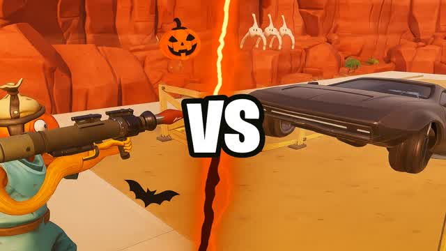 ROCKETS VS CARS 🏜️- HALLOWEEN UPDATE
