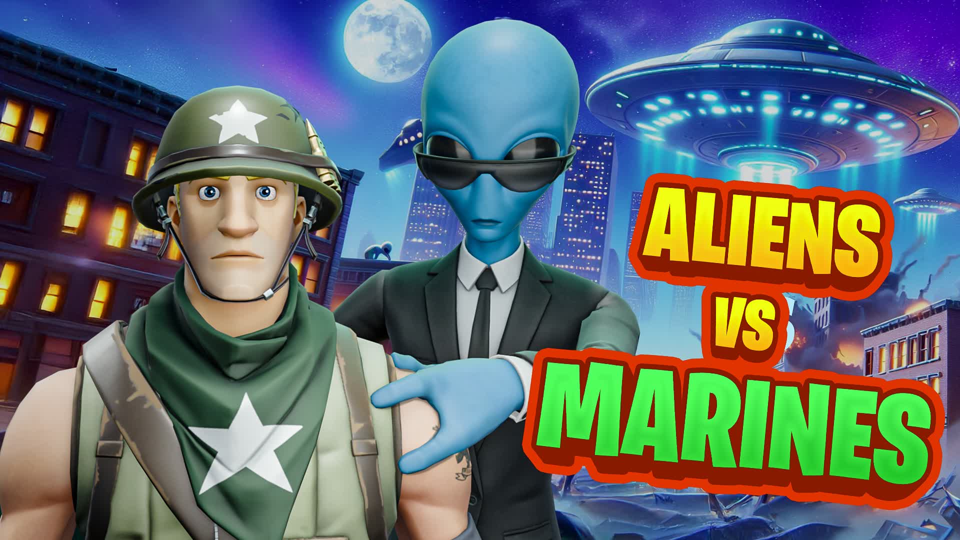 👽ALIENS VS MARINES🪖
