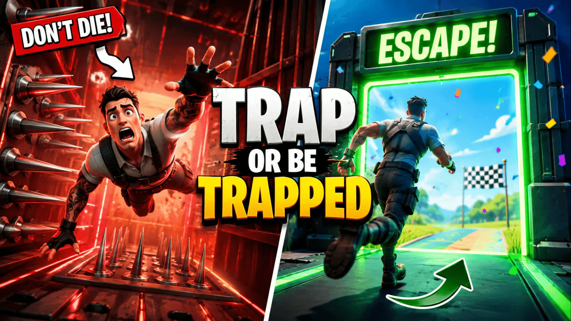 Trap Or Be Trapped: PvP Deathrun