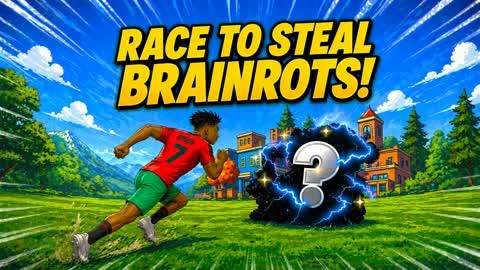 🏃♂️➡️RACE TO STEAL BRAINROTS! 🧠