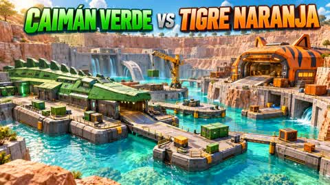 🟢 CAIMÁN VERDE vs TIGRE NARANJA 🟠