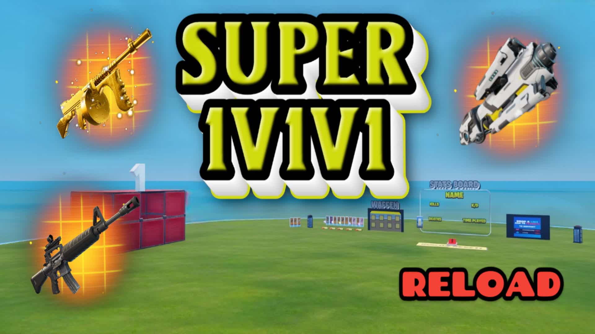 SUPER 1V1V1 RELOAD FFA
