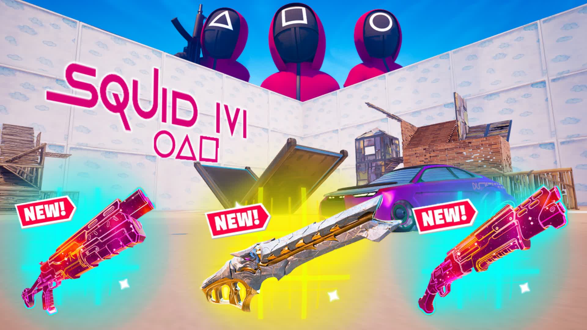 SQUID 1V1 WITH EVERY GUN 문어 게임