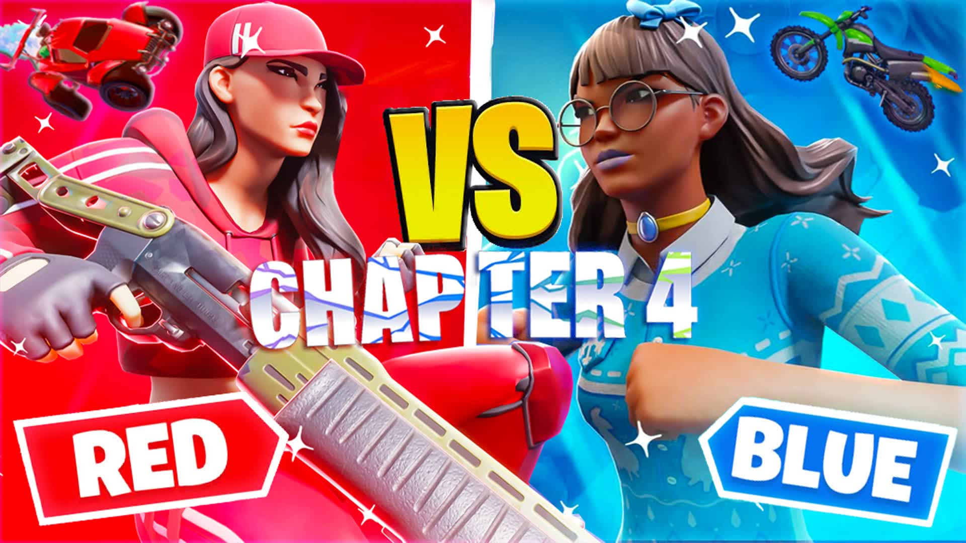 🔴RED VS BLUE🔵 ☄️DISASTER WITH OCTANE🚗