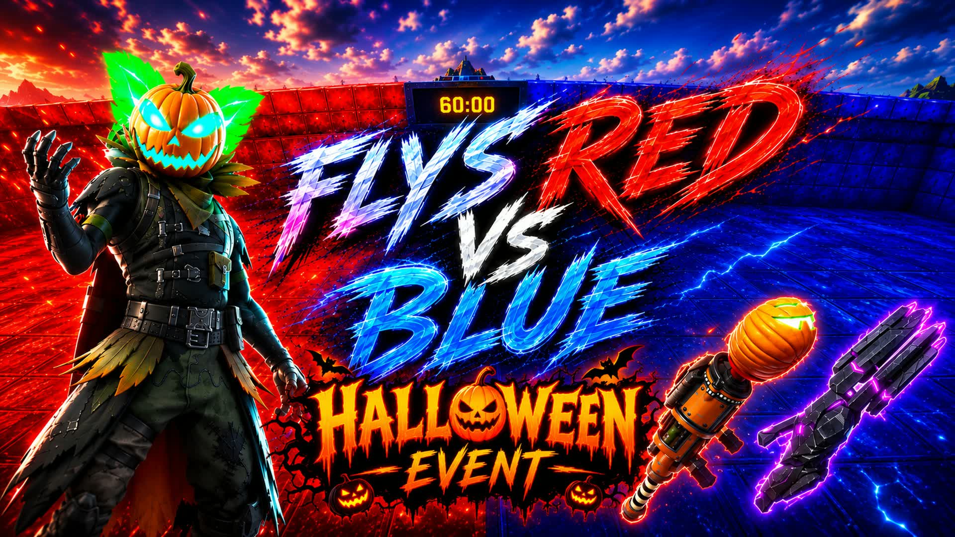 Flys Red Vs Blue
