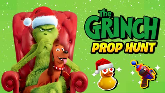 A GRINCH PROP HUNT 🎄